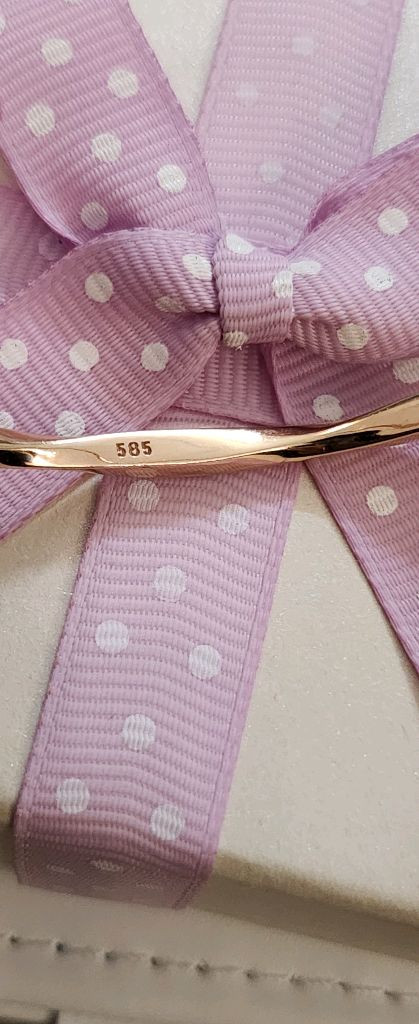 14k 로즈골드 팔찌 그라프--7