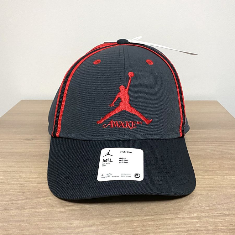 (새제품) 나이키 조던 X 어웨이크 뉴욕 콜라보 모자 볼캡 매장정품--1