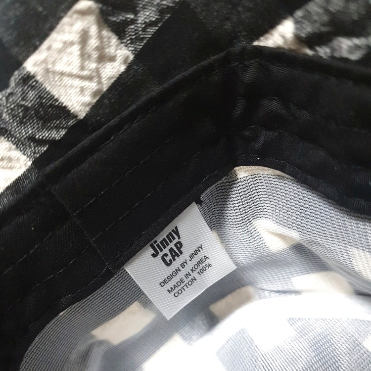 [새제품] 체크 버킷햇 2개--4