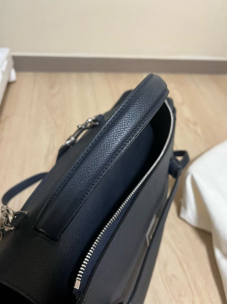 셀린느 벨트백 네이비 미니사이즈--9