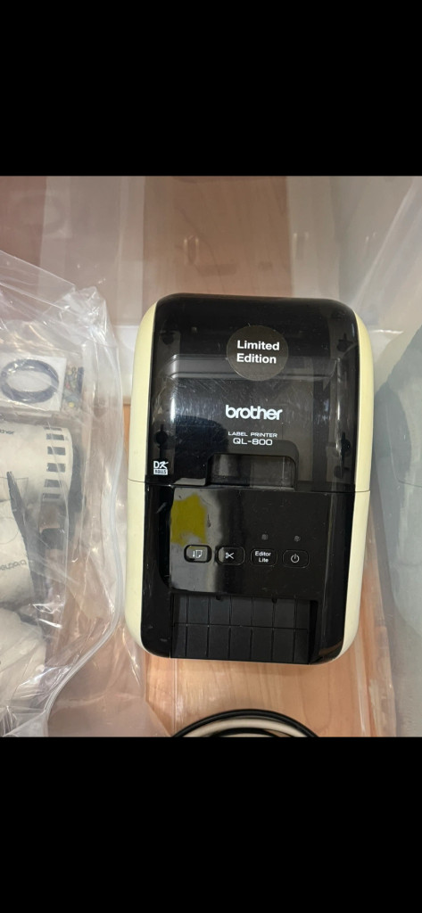 브라더 QL-800 라벨 프린터--1