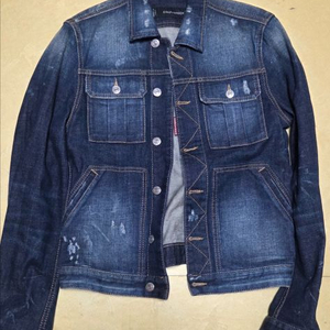 디스퀘어드2 여성 여자 데님 청자켓 44 사이즈