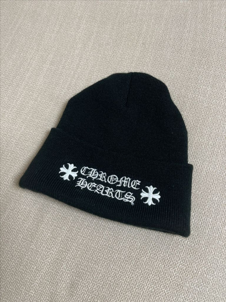 크롬 하츠 / 로고 비니 / 블랙 / 사이즈 Free--2