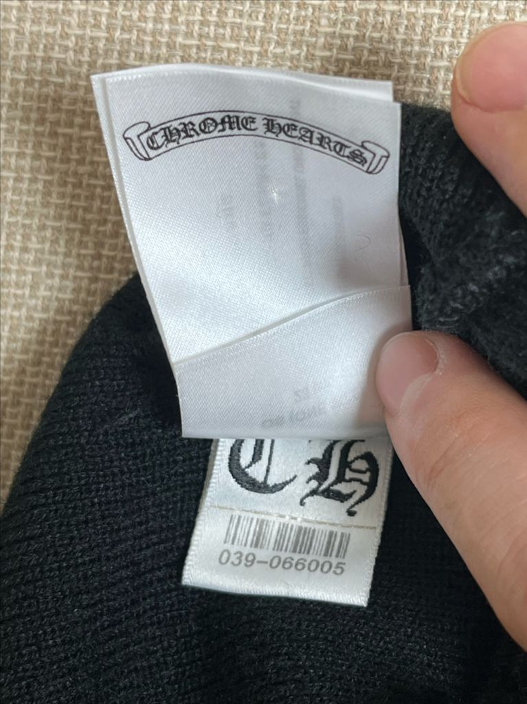 크롬 하츠 / 로고 비니 / 블랙 / 사이즈 Free--5