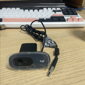 로지텍 C270 HD 웹캠 미사용