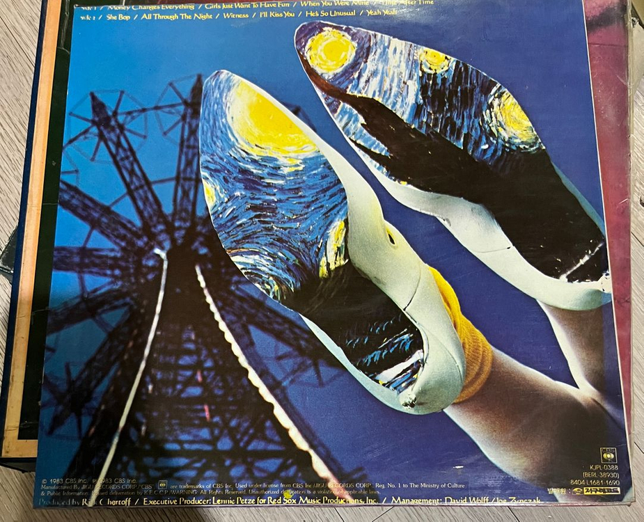 [LP] Cyndi Lauper 신디로퍼 She's So Unusual--1