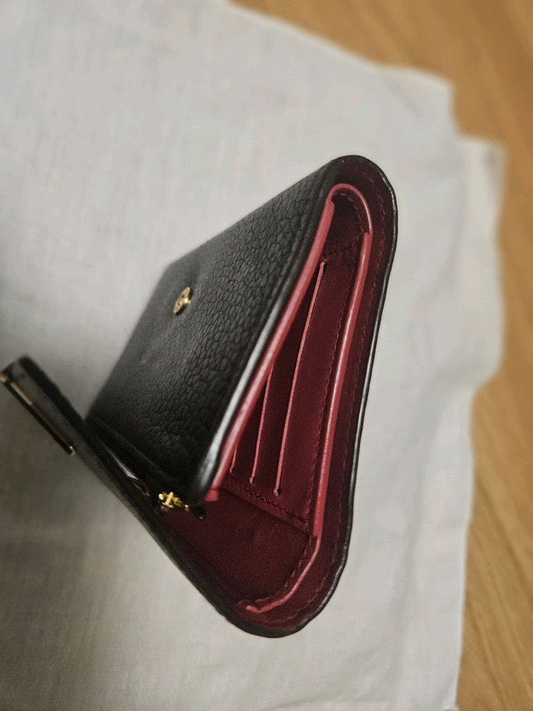 루이비통 카퓌신 반지갑(블랙-로즈누아 투톤)--6