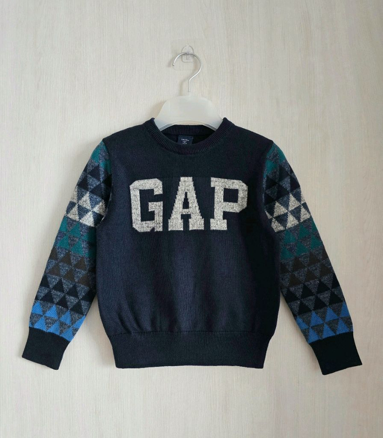 베이비 갭 유아동 크루넥 니트 스웨터 5Y--0