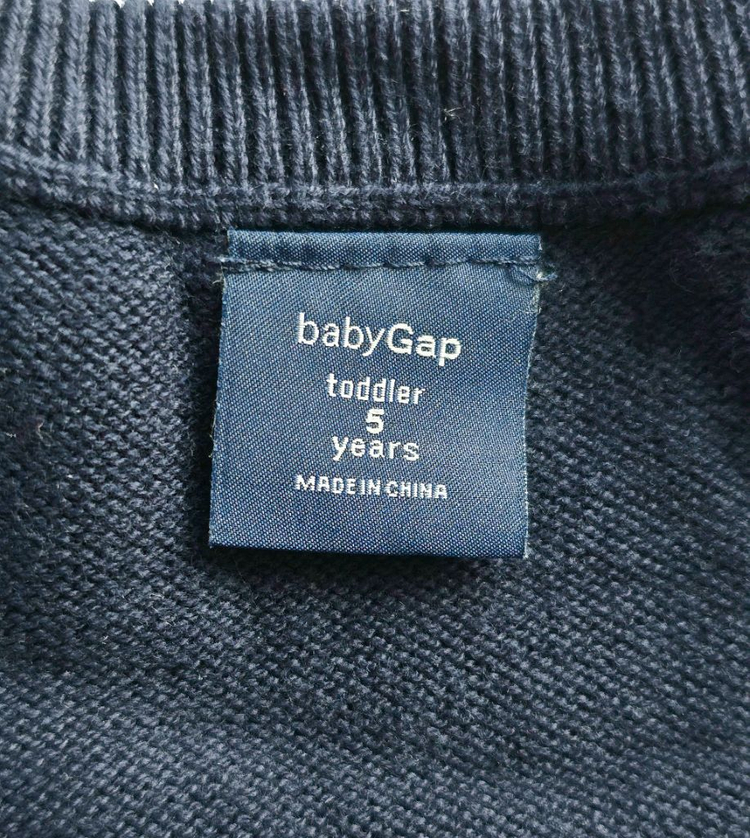 베이비 갭 유아동 크루넥 니트 스웨터 5Y--6