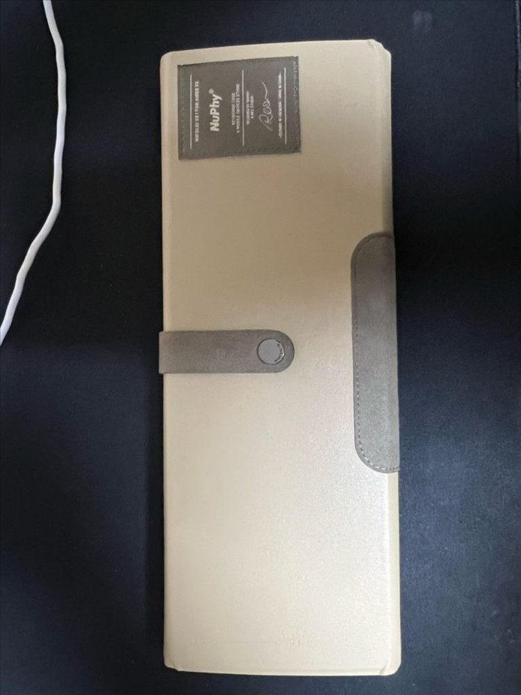 NuPhy 60he 제이드 프로, 전용선, 가죽케이스 세트--2