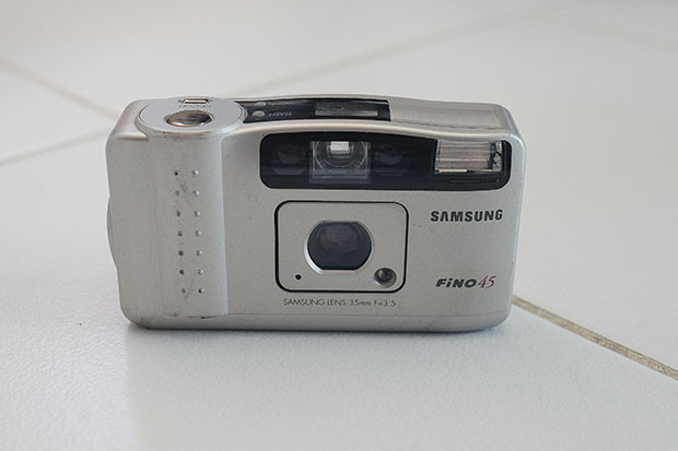 삼성 케녹스 FINO45 팝니다(35mm단랜즈 AF전자동 카메라)--1