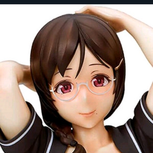 큐식스 서큐버스라이프 아키노조 칸나 블랙 세일러복 성피 이미지