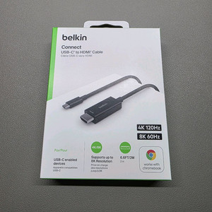[미개봉] 벨킨 USB-C to HDMI 케이블 2M