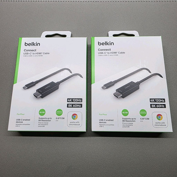 [미개봉] 벨킨 USB-C to HDMI 케이블 2M--1