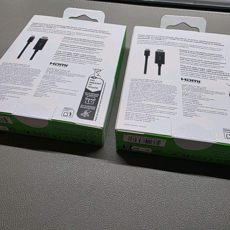 [미개봉] 벨킨 USB-C to HDMI 케이블 2M--2