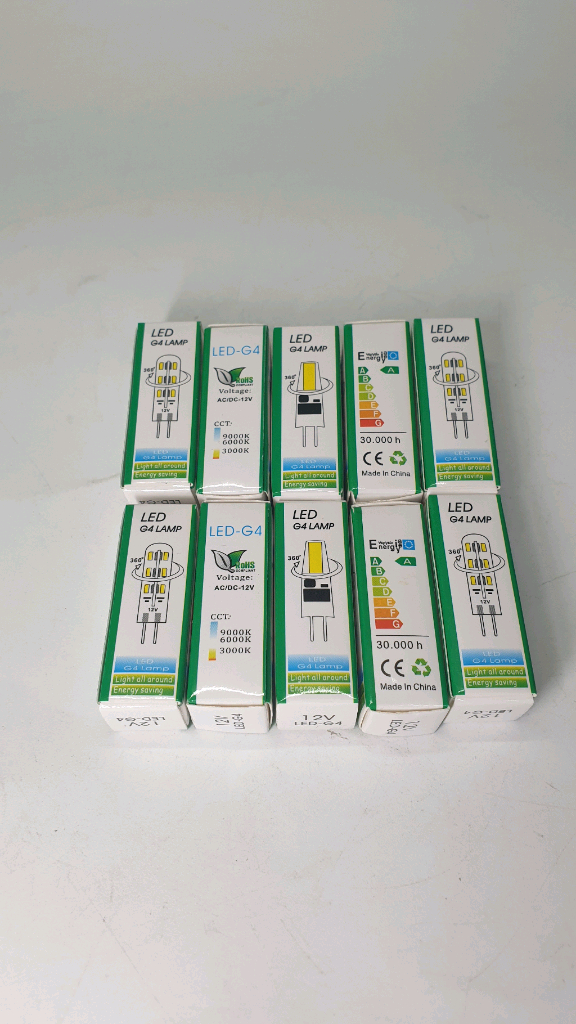 LED G4 램프 12V 새제품 10개--8