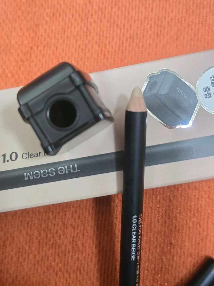 더샘 컨실러 펜슬1.0클리어베이지 + 샤프너/ 프로타주펜슬 일괄--6