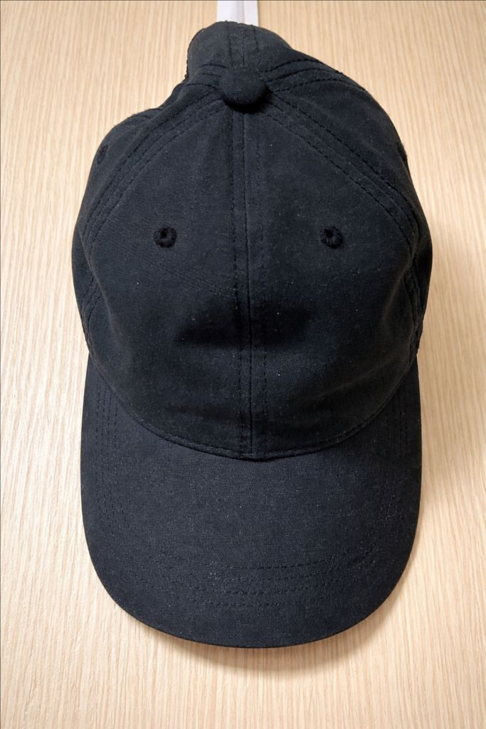 무탠다드 코튼 워시드 볼캡 블랙 팝니다.--1