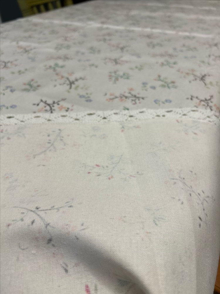 플라워 패턴 테이블보 식탁보 방수 방유--2