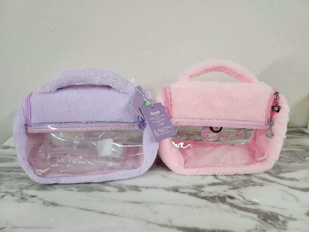 산리오 쿠로미 마이멜로디 파우치 세트 이미지