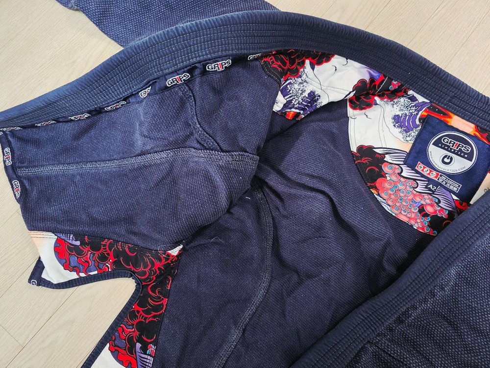 GRIPS 주짓수 도복 A2 상하의 세트--3