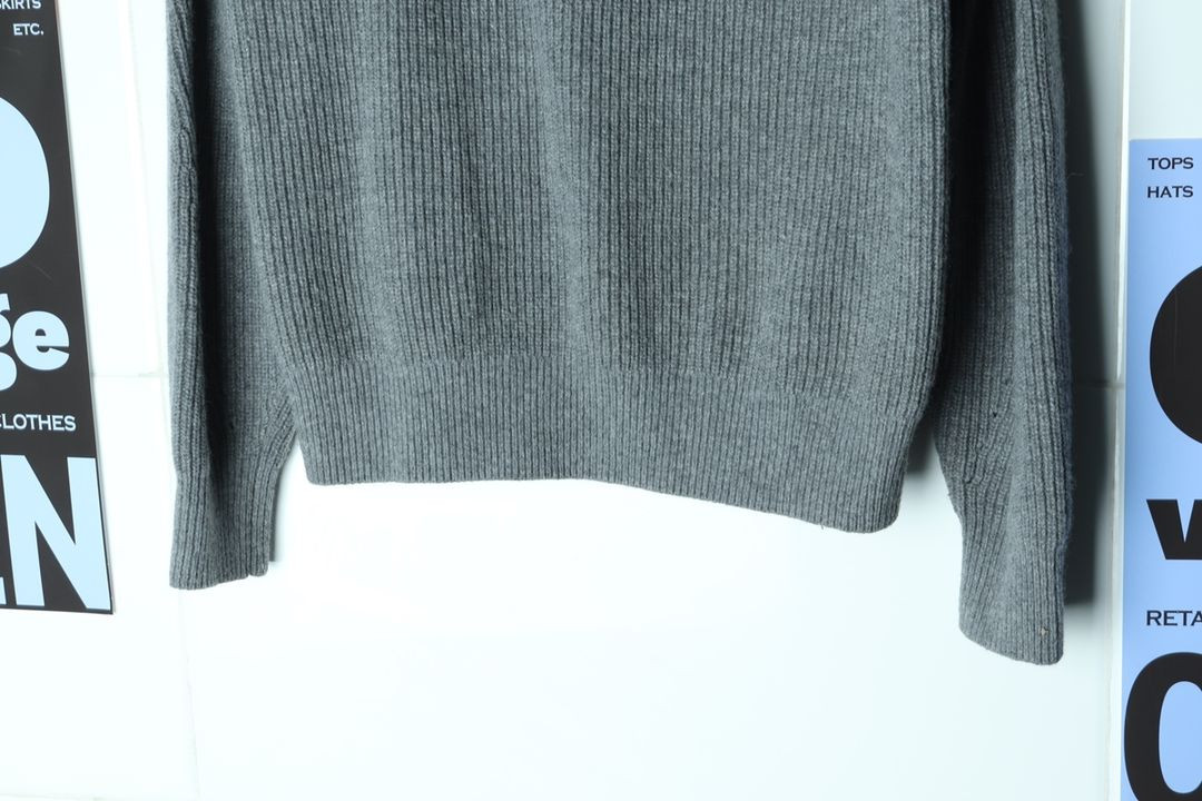 (M-XL) 더니트컴퍼니 니트 케이브 차콜 놈코어 이미지