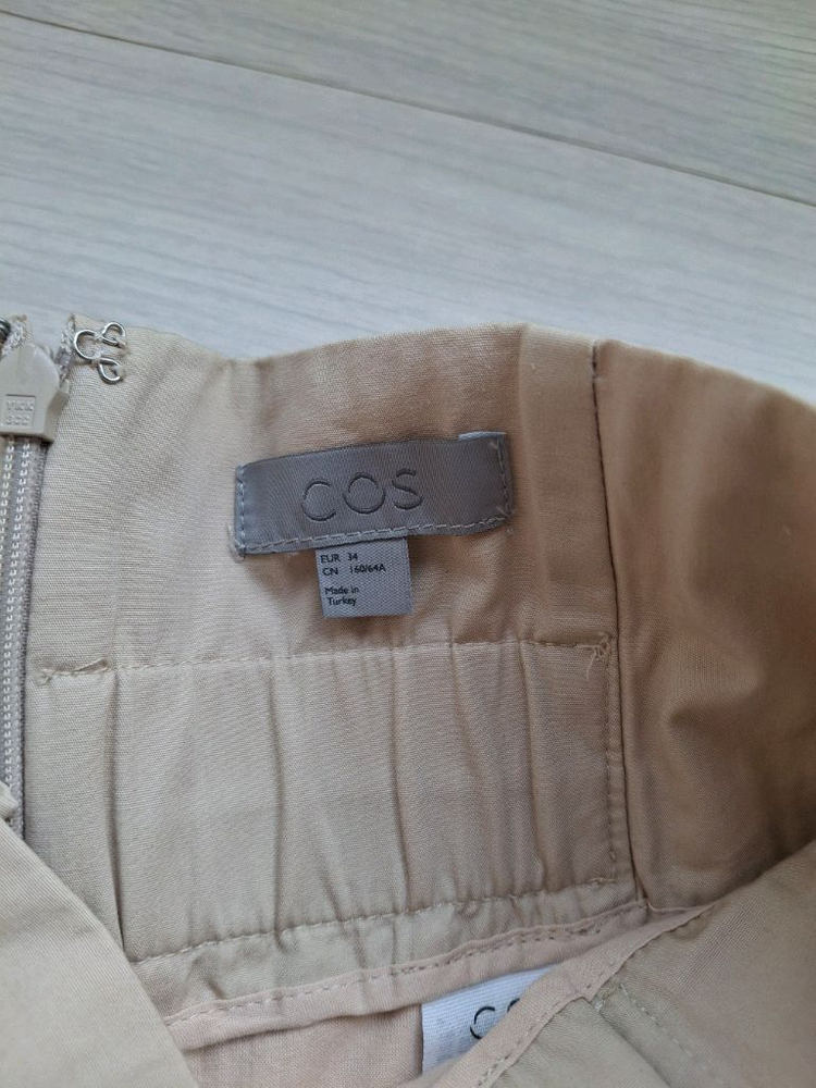 코스 cos 플리티드 와이드 레그 팬츠 eu34--5