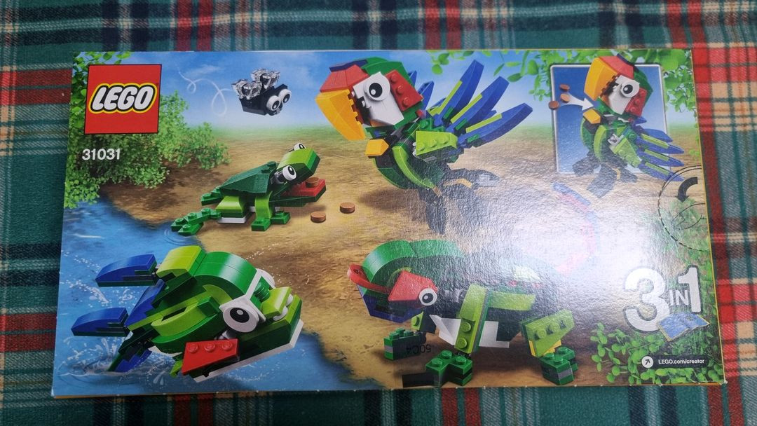 레고 31031 크리에이터 열대림의 동물들--1