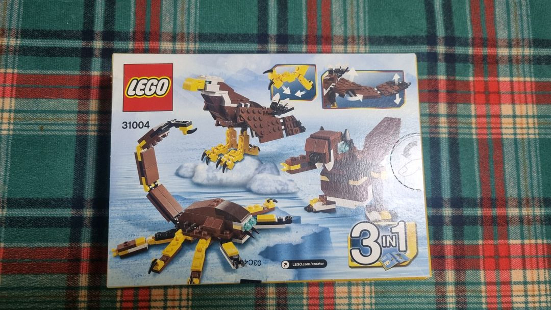 레고31004 크리에이터 용맹한 독수리--1
