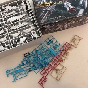 건담 mgsd 윙건담 부분 런너 도색 미조립