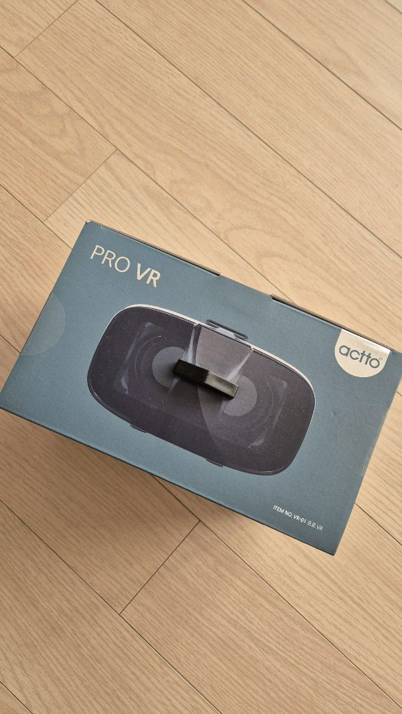 엑토 프로 vr 가상현실체험 헤드셋 VR 미사용 새제품--2