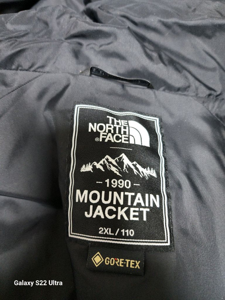 노스페이스 1990 마운틴 자켓 반다나 블루 색상 2XL(110) 사이즈--3