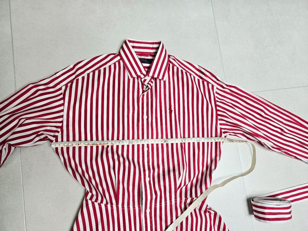 폴로 랄프로렌 스트라이프 셔츠 원피스--7