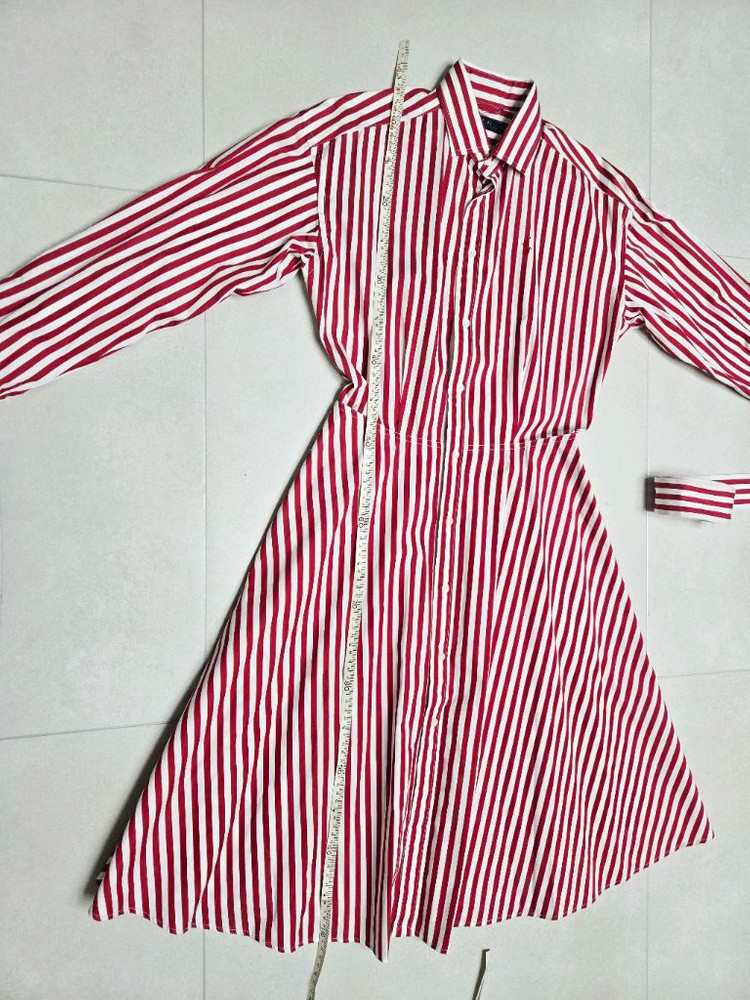 폴로 랄프로렌 스트라이프 셔츠 원피스--2