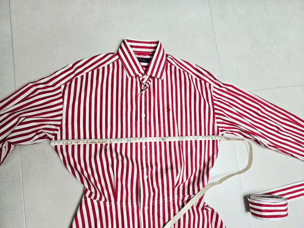 폴로 랄프로렌 스트라이프 셔츠 원피스--3