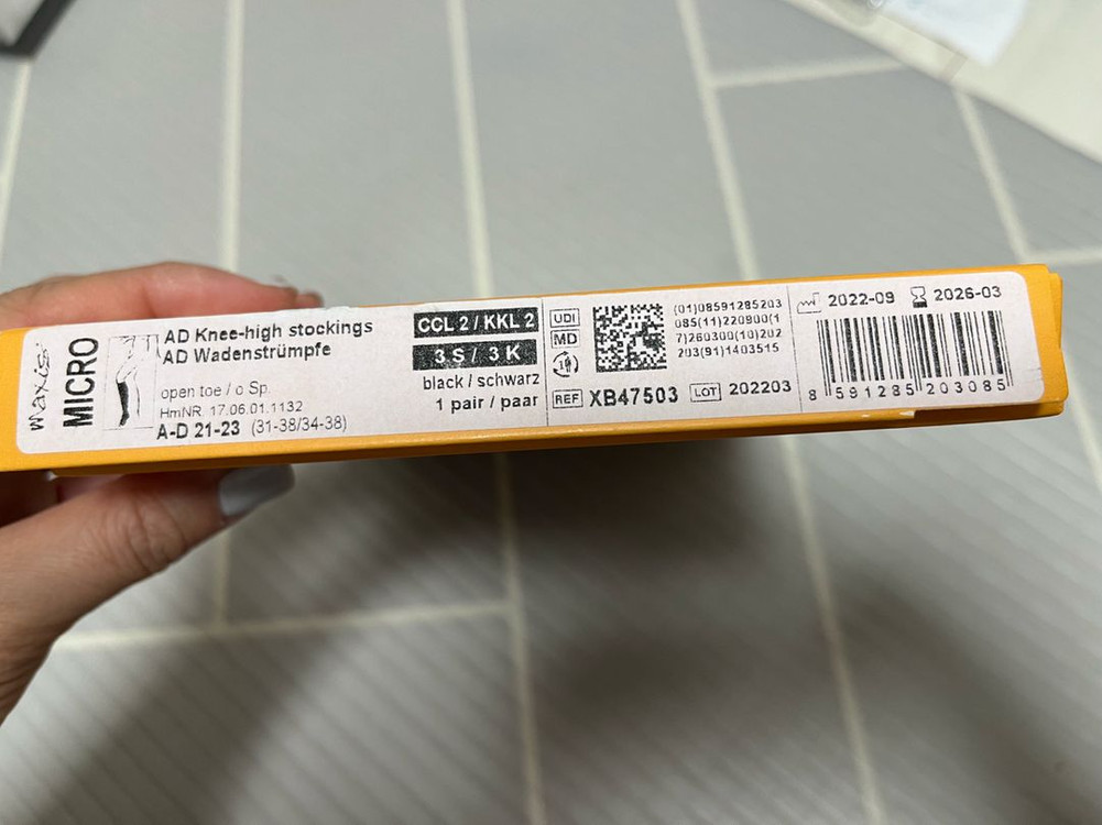 Maxis MICRO 압박 스타킹 (무발)--1