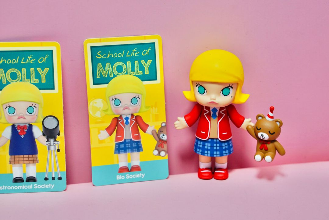 몰리 School Life 피규어 세트 2종 세트 판매--2