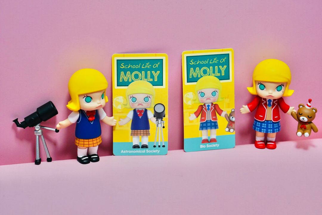몰리 School Life 피규어 세트 2종 세트 판매--3