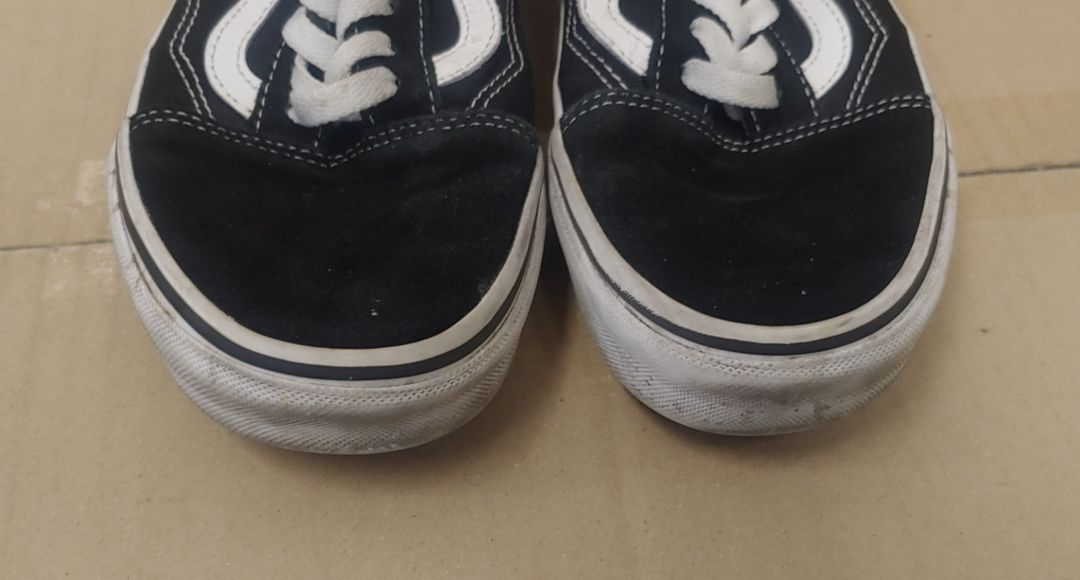 반스 올드스쿨 블랙 스니커즈 260mm--2