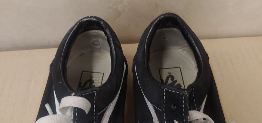 반스 올드스쿨 블랙 스니커즈 260mm--3