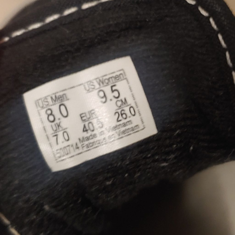 반스 올드스쿨 블랙 스니커즈 260mm--6