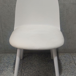 흰색 쿠션 카페 의자 (45*45*45(+35) 4종 set