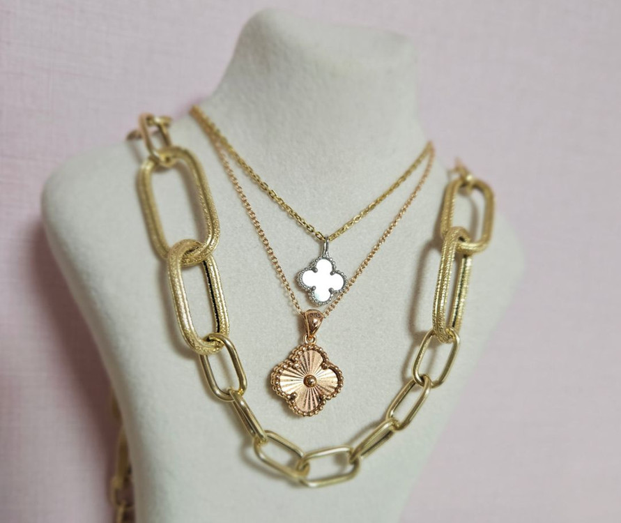 14k팬던트 크로버--6