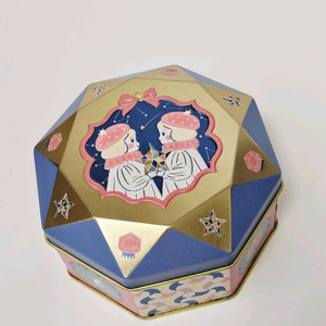 2026 발렌타인 이치고노히 딸기초코 별의 소원캔 틴케이스 이미지