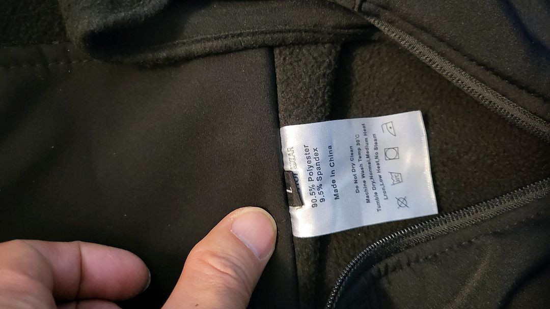 (블랙)택티컬 소프트쉘 기모 자켓과 바지 상하의 세트. 벨트 포함--2