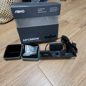 새상품급]앱코 APC890W FHD 1080p 광시야각 웹캠 팝니다