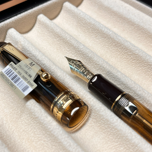 파이롯트 커스텀 823 M닙 투명브라운 만년필