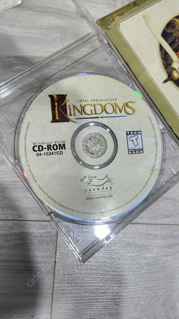 pc 고전게임 토탈 어나이얼레이션, 킹덤 + 공략집, 미니맵공개 등 일괄 택포 8.0--6