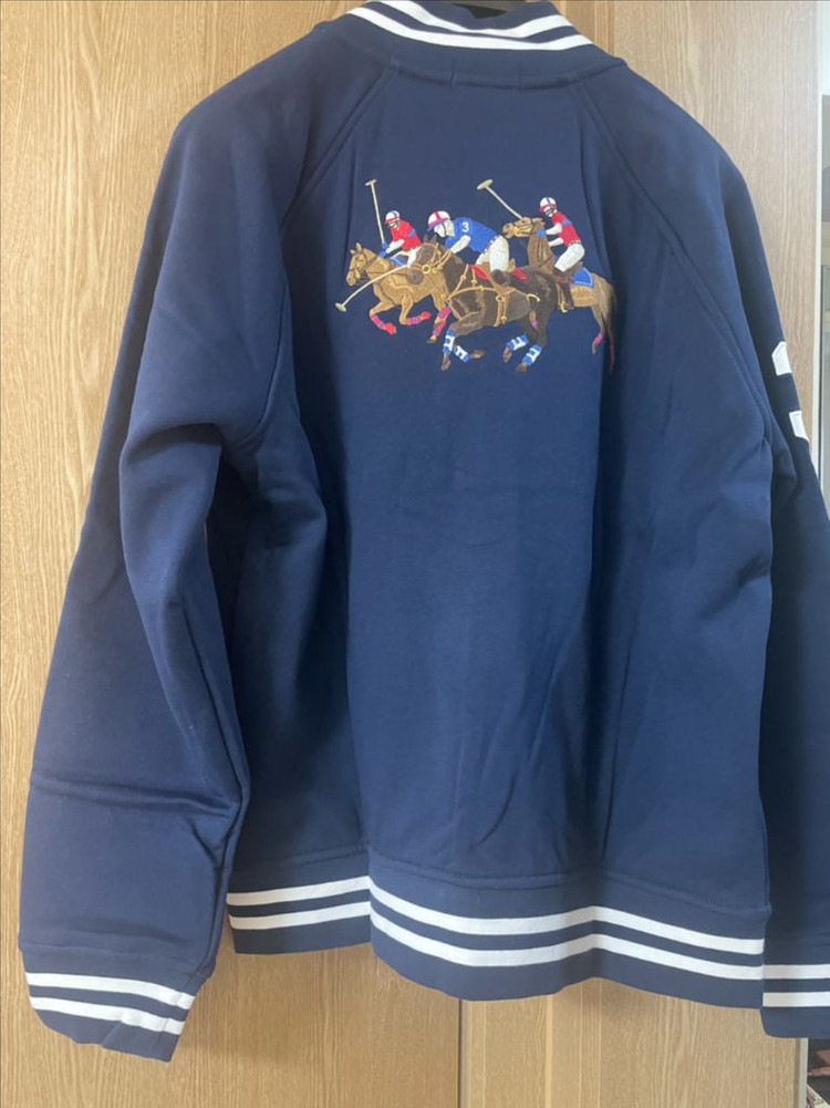 폴로 베이스볼 자켓 라지 사이즈 새상품 판매합니다.--1