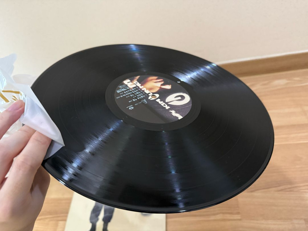 김건모 3집 초판 한정판 LP팝니다--4